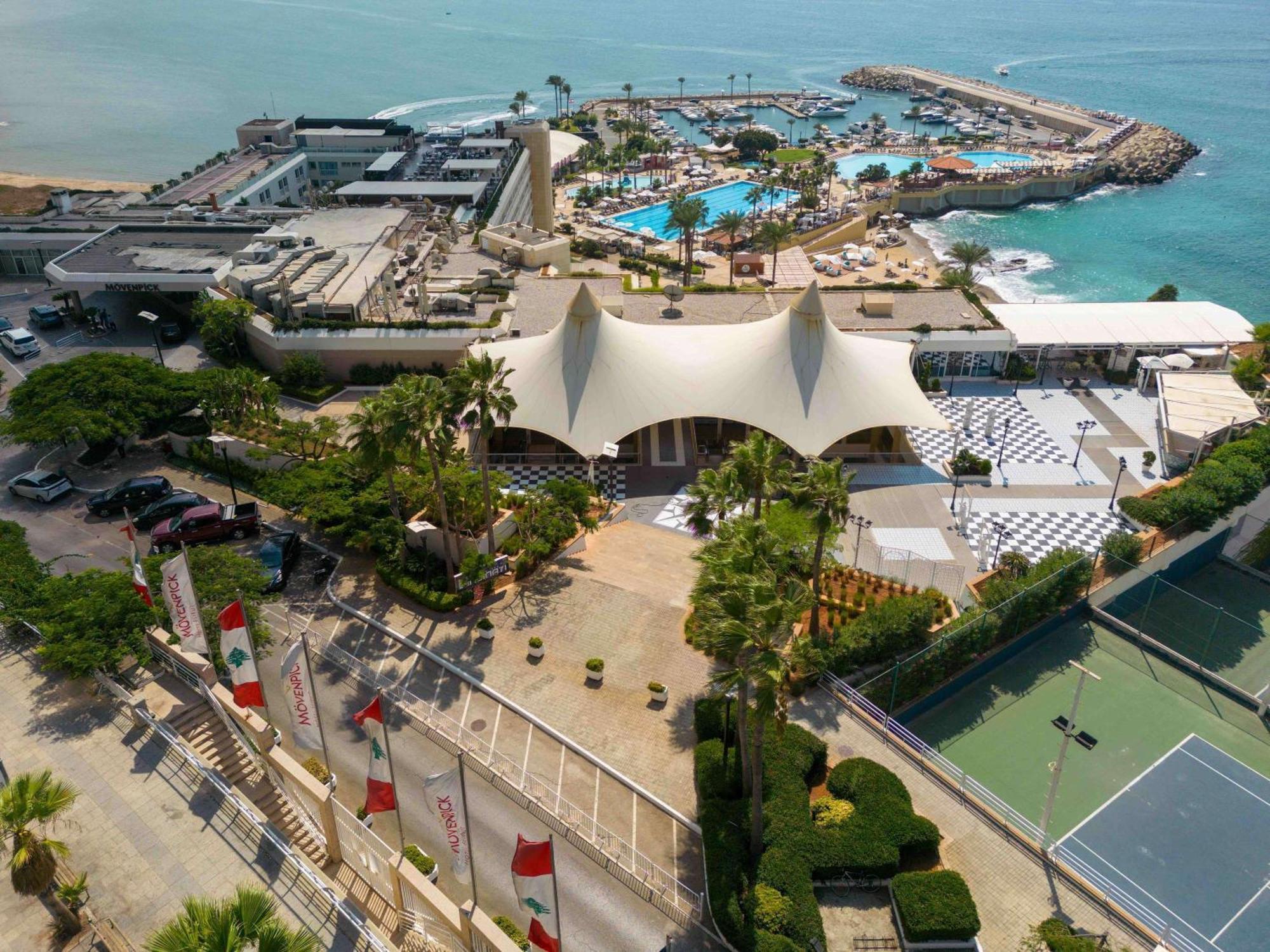 Moevenpick Hotel Beirut Beirute Exterior foto